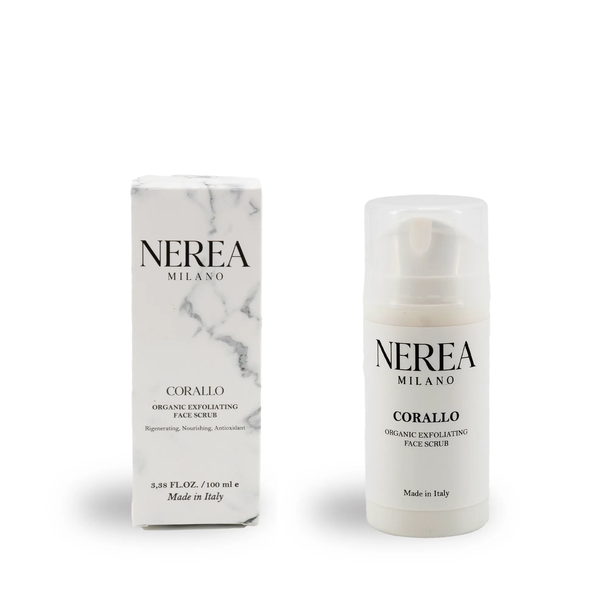 Corallo - Organic Exfoliating Face Scrub - Image 2